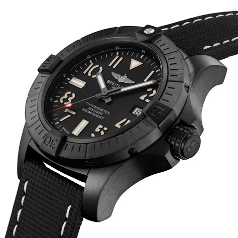 breitling avenger automatic 45 seawolf night mission men's watch|Avenger Automatic 45 Seawolf .